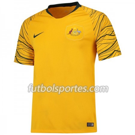 Camisetas Australia Primera Equipacion Mundial 2018